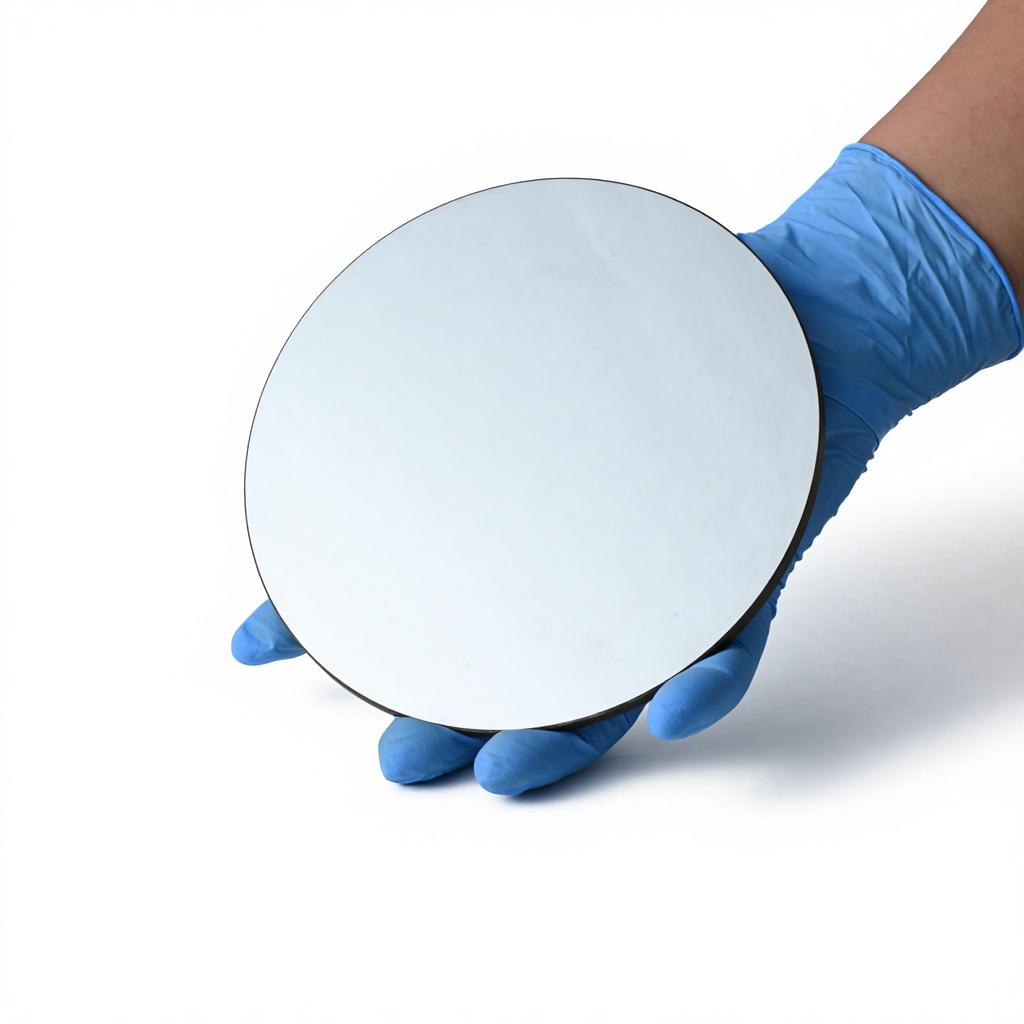 Polished silicon wafer for semiconductor manufacturing